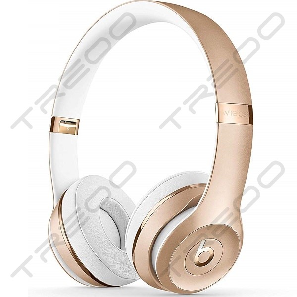 Beats Solo³ Wireless Bluetooth On-Ear Headphone with Mic - Gold