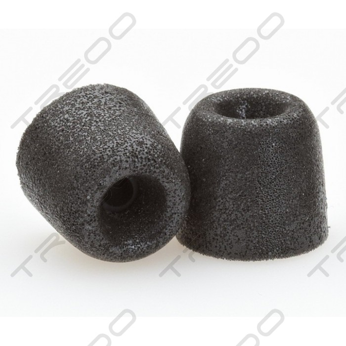 Comply T-100 Isolation Foam Eartips (3-Pairs) - Black