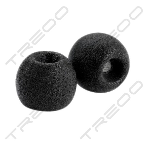 Comply Tsx-400 Comfort Foam Eartips with WaxGuard (3-Pairs) - Black