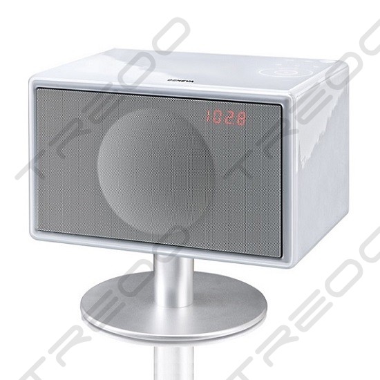 Geneva Sound System Model S Wireless Bluetooth Speaker System - Gloss White