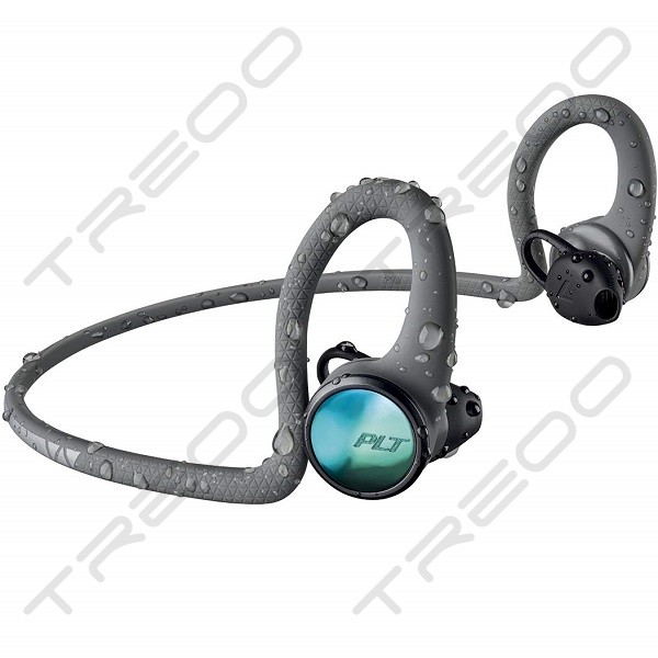 Plantronics Backbeat Fit 2100 Wireless Bluetooth In-Ear Earphone with Mic - Grey