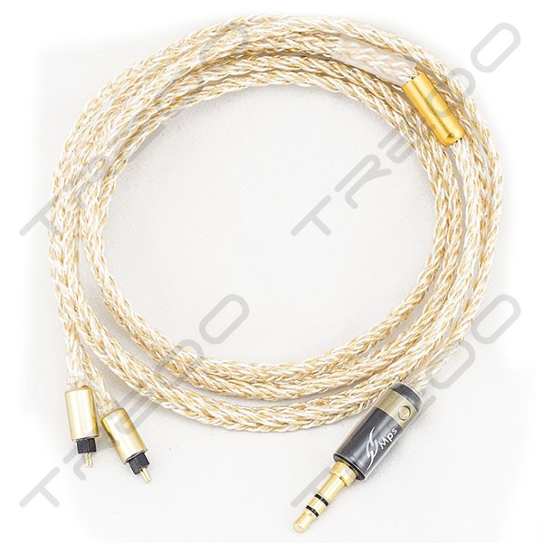 NocturnaL Audio Asteria Trimetal 8-conductor Silver+Gold Plated Copper Custom Cable