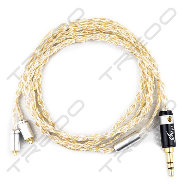 NocturnaL Audio Asteria Trimetal 4-conductor Silver+Gold Plated Copper Custom Cable