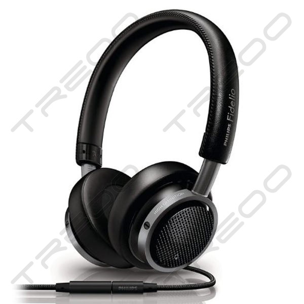 Philips Fidelio M1 Over-the-Ear Headphone with Mic - Black