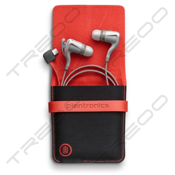 Plantronics BackBeat GO 2 + Charging Case Wireless Bluetooth In-Ear Earphone with Mic - White