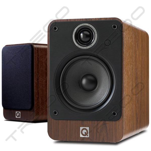 Q Acoustics 2020i Bookshelf 2.0 Speaker System - Walnut
