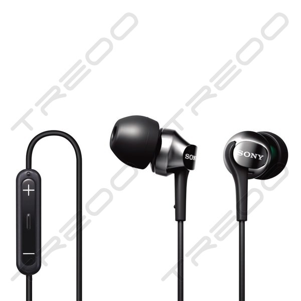 Sony DR-EX61IP In-Ear Earphone with Mic - Black