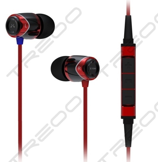 SoundMAGIC E10M In-Ear Earphone with Mic - Red