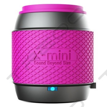 X-mini ME Capsule Portable Speaker - Gunmetal Pink