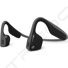 AfterShokz Trekz Titanium Wireless Bluetooth Bone Conduction Headphone with Mic - Slate Grey