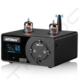 AIYIMA TUBE-T10 (T10) Wireless Bluetooth Receiver/Streamer, Coaxial / Optical / USB DAC & Tube Preamplifier