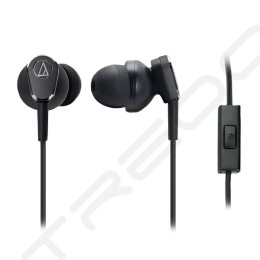 Audio-Technica ATH-ANC33iS Noise-Cancelling In-Ear Earphone with Mic