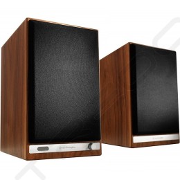 Audioengine HD6 Wireless Bluetooth Desktop Bookshelf Speakers - Walnut