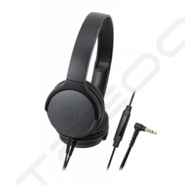 Audio-Technica ATH-AR1iS On-Ear Headphone with Mic - Black