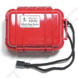 Pelican 1010 Micro Case - Solid Red