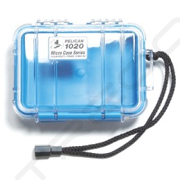 Pelican 1020 Micro Case - Clear Blue