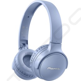 Pioneer SE-S3BT Wireless Bluetooth On-Ear Headphone with Mic - Blue