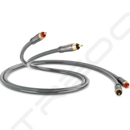 QED Performance Audio 40i RCA to RCA Interconnect Cable 