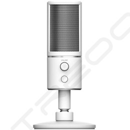 Razer Seirēn X Desktop USB Microphone for Streaming - Mercury White