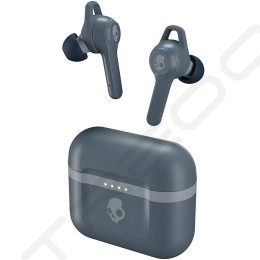 Skullcandy Indy Evo True Wireless Bluetooth In-Ear Earphone with Mic - Chill Grey