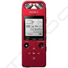 Sony ICD-SX2000 Portable Digital Audio & Voice Recorder - Red