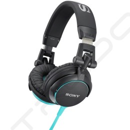 Sony MDR-V55 DJ-Style On-Ear Headphone - Blue