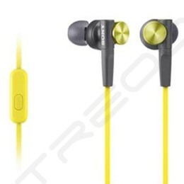 Sony MDR-XB50AP In-Ear Earphone with Mic - Yellow