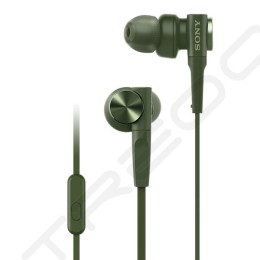 Sony MDR-XB55AP In-Ear Earphone with Mic - Green