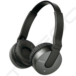 Sony MDR-ZX550BN Wireless Bluetooth Noise-Cancelling On-Ear Headphone with Mic - Black