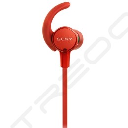 Sony MDR-XB510AS In-Ear Earphone with Mic - Red
