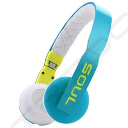 Soul by Ludacris LOOP On-Ear Headphone with Mic - Blue