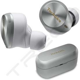 Technics EAH-AZ80 TWS Wireless Bluetooth Noise-Cancelling In-Ear Earphone with Mic - Silver
