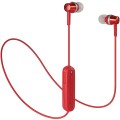 Audio-Technica ATH-CKR300BT Wireless Bluetooth In-Ear Earphone with Mic - Red