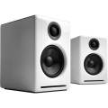 Audioengine A2+ Bookshelf 2.0 Wireless Bluetooth Speaker System - Hi-Gloss White