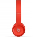 Beats Solo³ Wireless Bluetooth On-Ear Headphone with Mic - Citrus Red