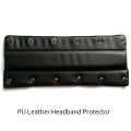 PU Leather Headband Protector (Black)