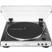 Audio-Technica AT-LP60XBT Fully Automatic Wireless Bluetooth Belt-Drive Stereo Turntable - White