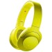 Sony MDR-100ABN Wireless Bluetooth Over-the-Ear Headphone with Mic - Lime Yellow