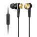 Sony MDR-XB70AP In-Ear Earphone with Mic - Gold