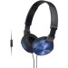 Sony MDR-ZX310AP On-Ear Headphone with Mic - Blue